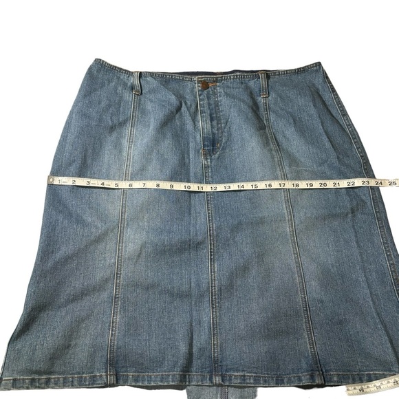 Venezia Denim Skirt Size 18 Western Boho Stretch Casual - Picture 11 of 11